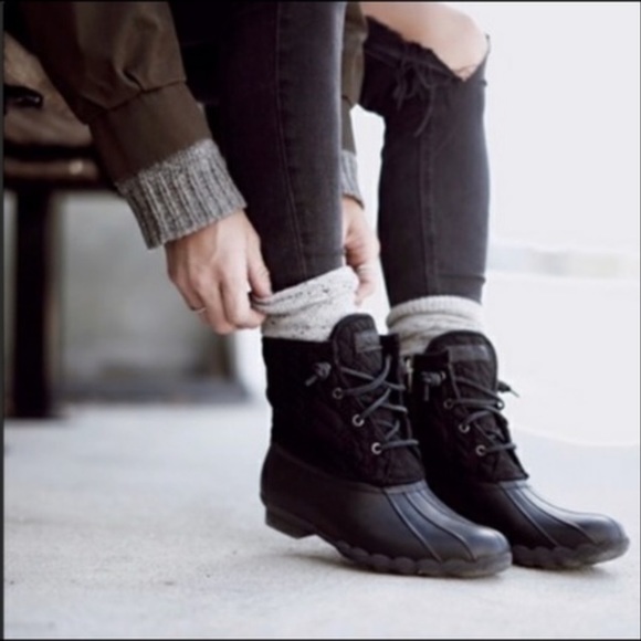 sperry rain duck boots